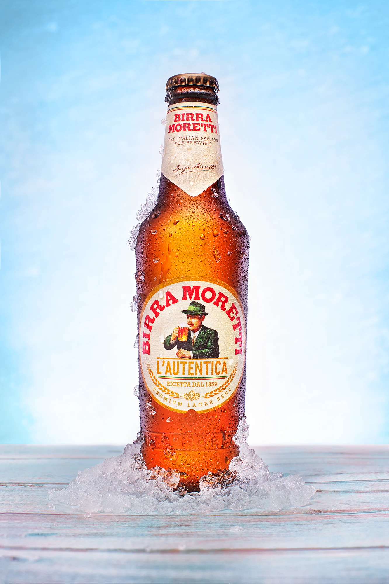 Birra Moretti Beer Beverage — beverage photography by Stephen Galea, Malta