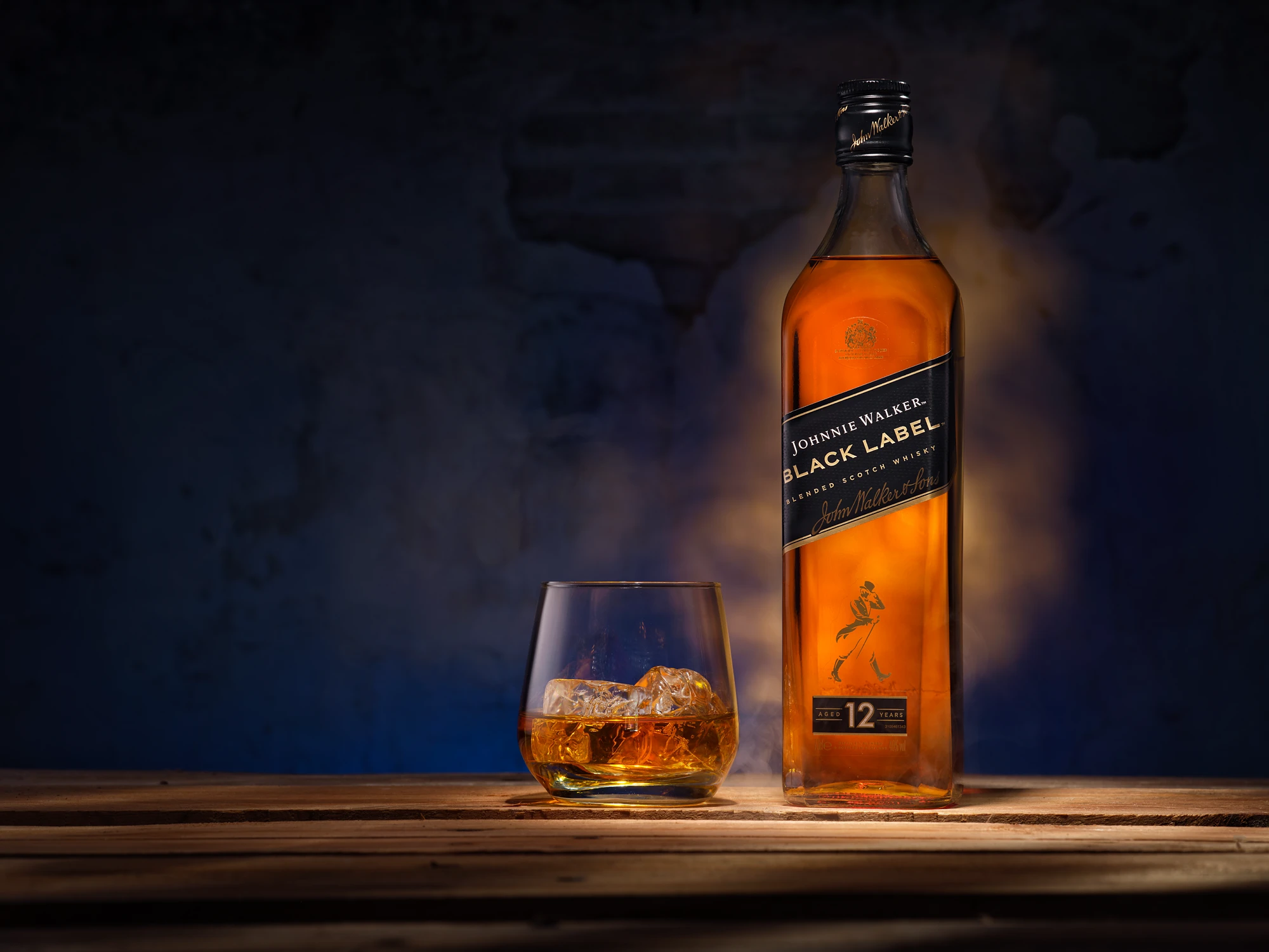 Blacklabel Whiskey Beverage — beverage photography by Stephen Galea, Malta