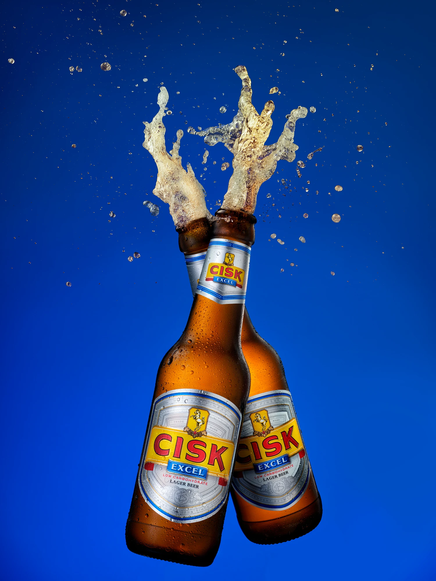 Farsons Cisk Beer Beverage — beverage photography by Stephen Galea, Malta