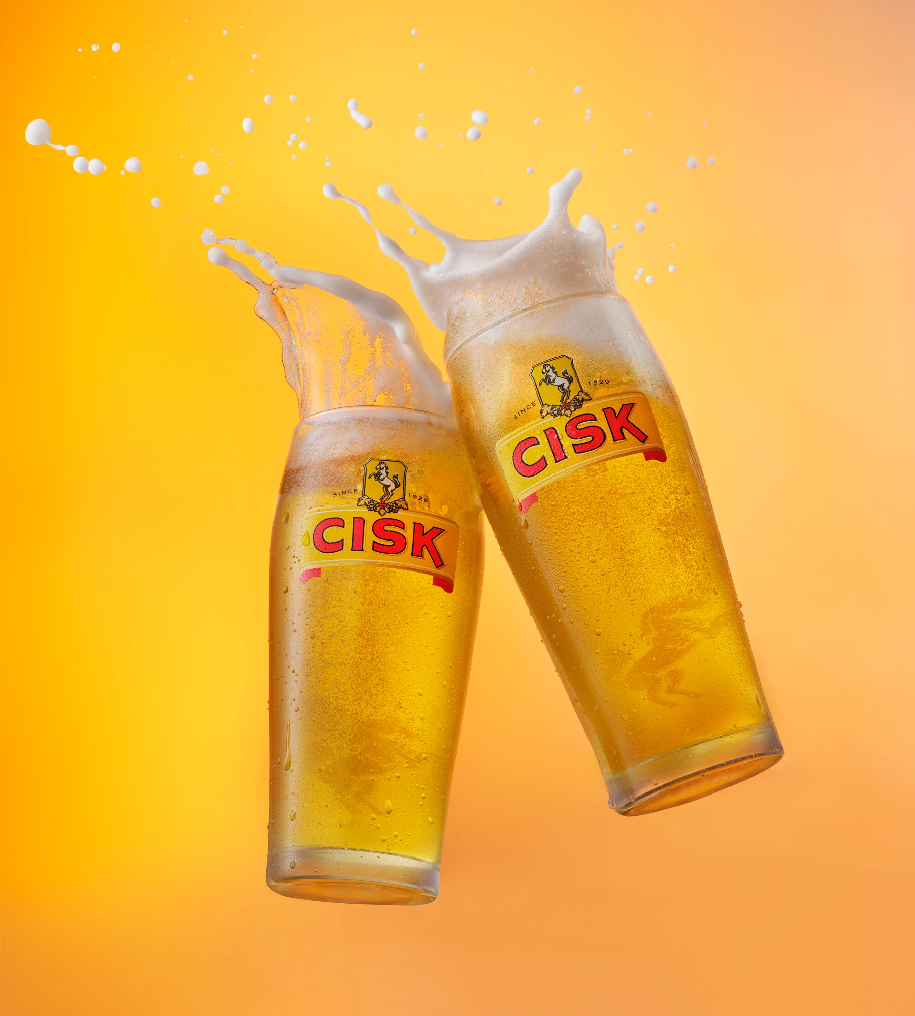 Farsons Cisk Beer Beverage — beverage photography by Stephen Galea, Malta