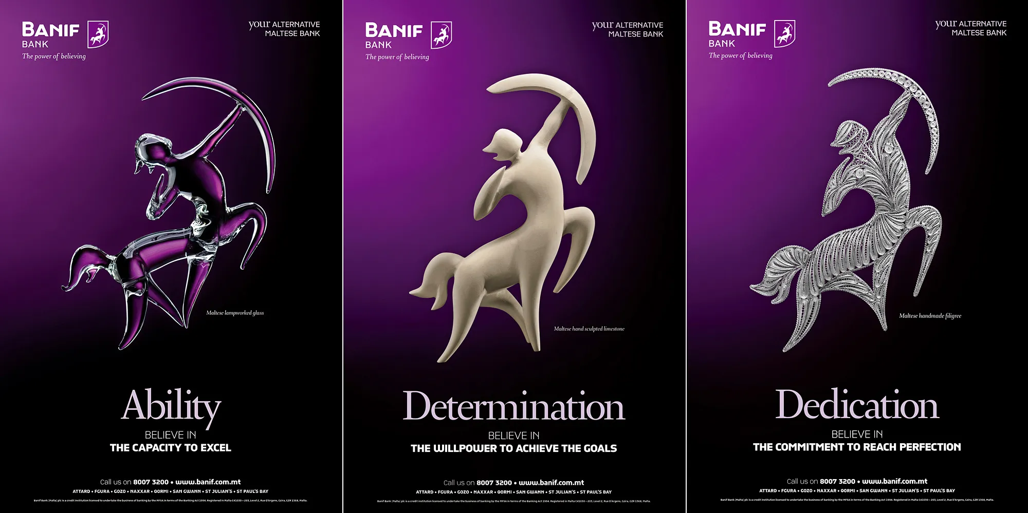 Banifbank Products People — commercial advertising campaign by Stephen Galea, Malta
