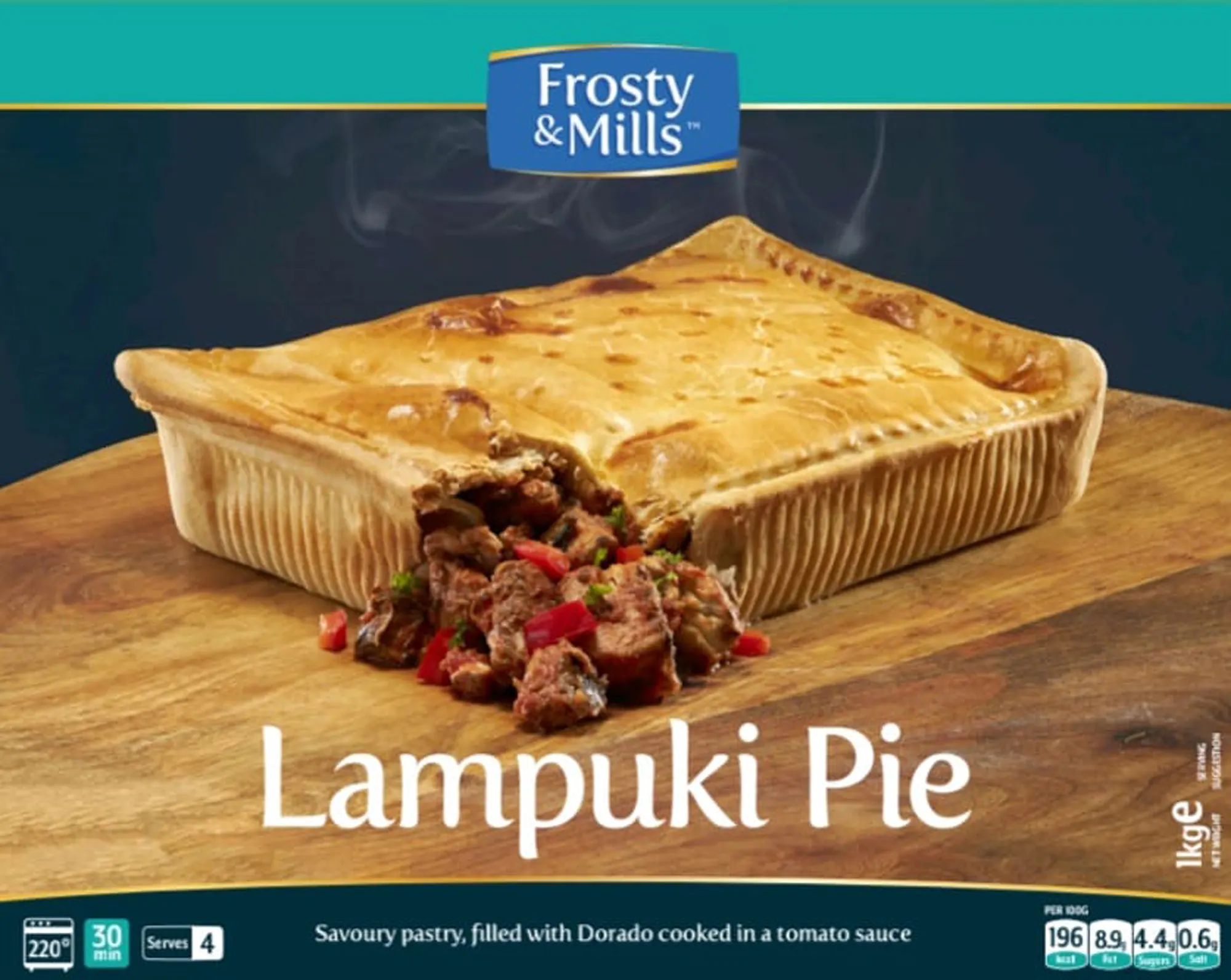 Frostymills Packaging Pie — commercial advertising campaign by Stephen Galea, Malta