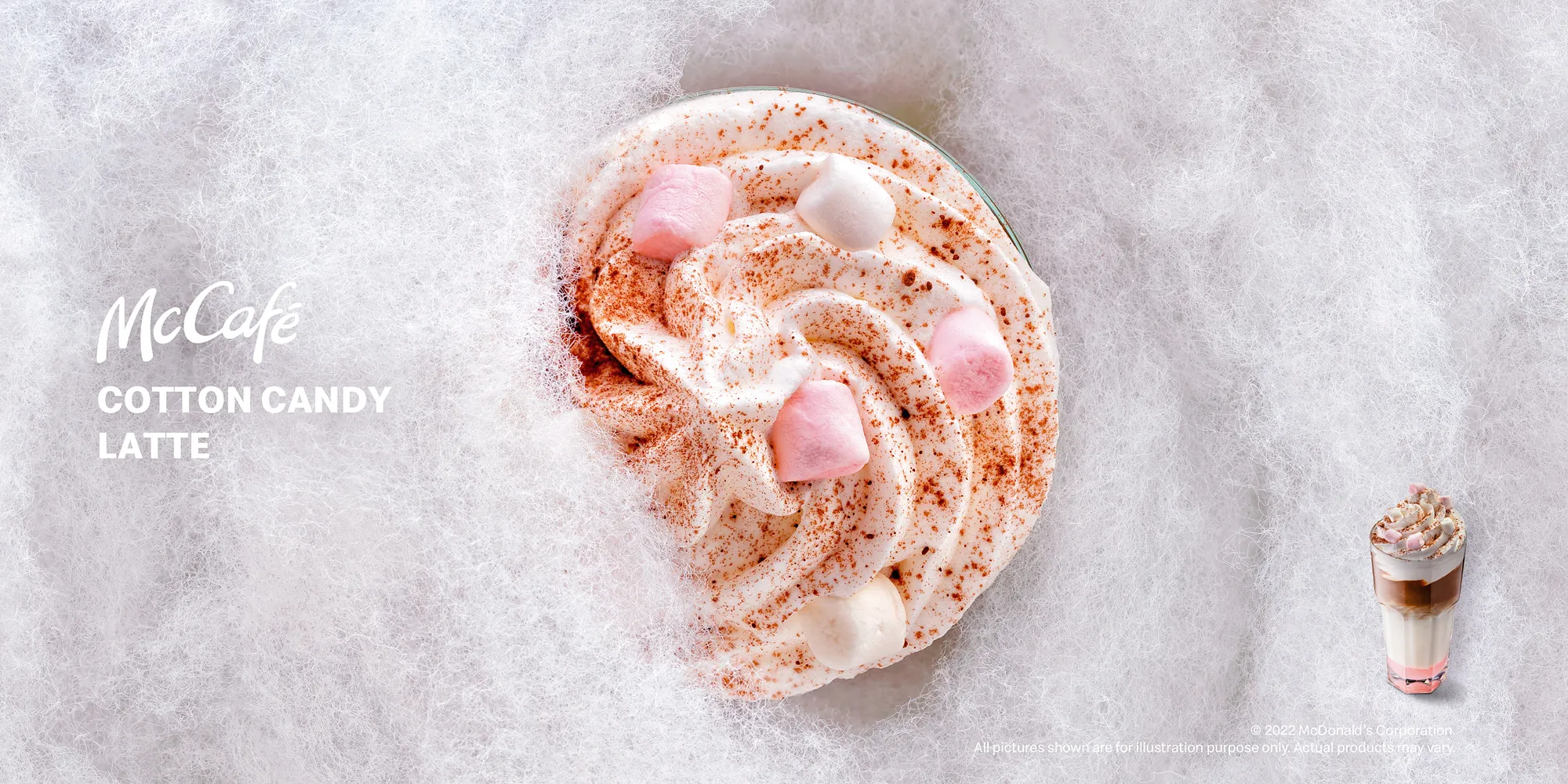 Mccafe Cottoncandy Chocolate Beverage — commercial advertising campaign by Stephen Galea, Malta