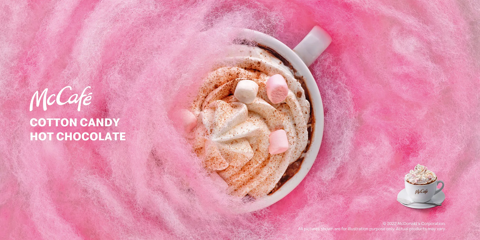 Mccafe Cottoncandy Chocolate Beverage — commercial advertising campaign by Stephen Galea, Malta