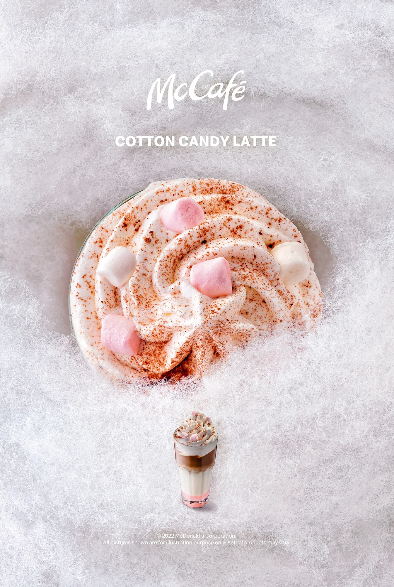Mccafe Cottoncandy Chocolate Beverage — commercial advertising campaign by Stephen Galea, Malta
