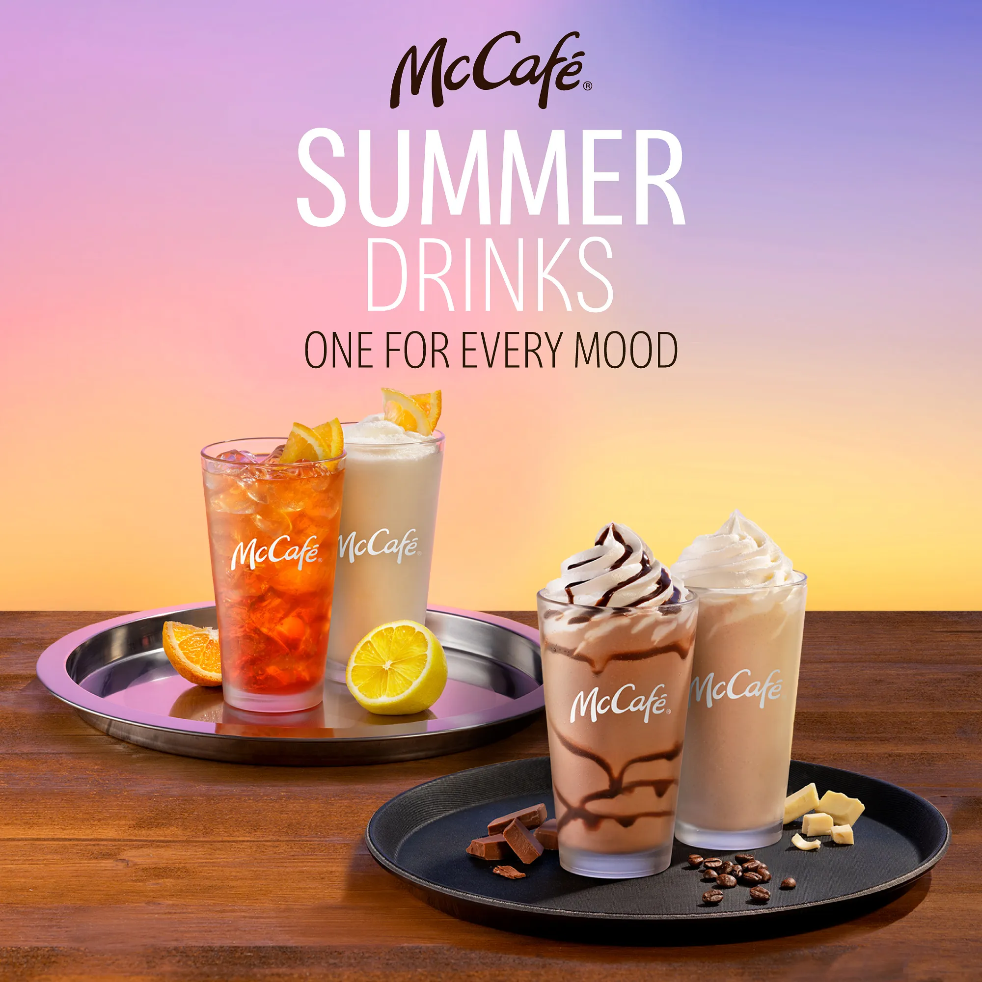 Mccafe Summer Drinks Campaign Beverage — commercial advertising campaign by Stephen Galea, Malta