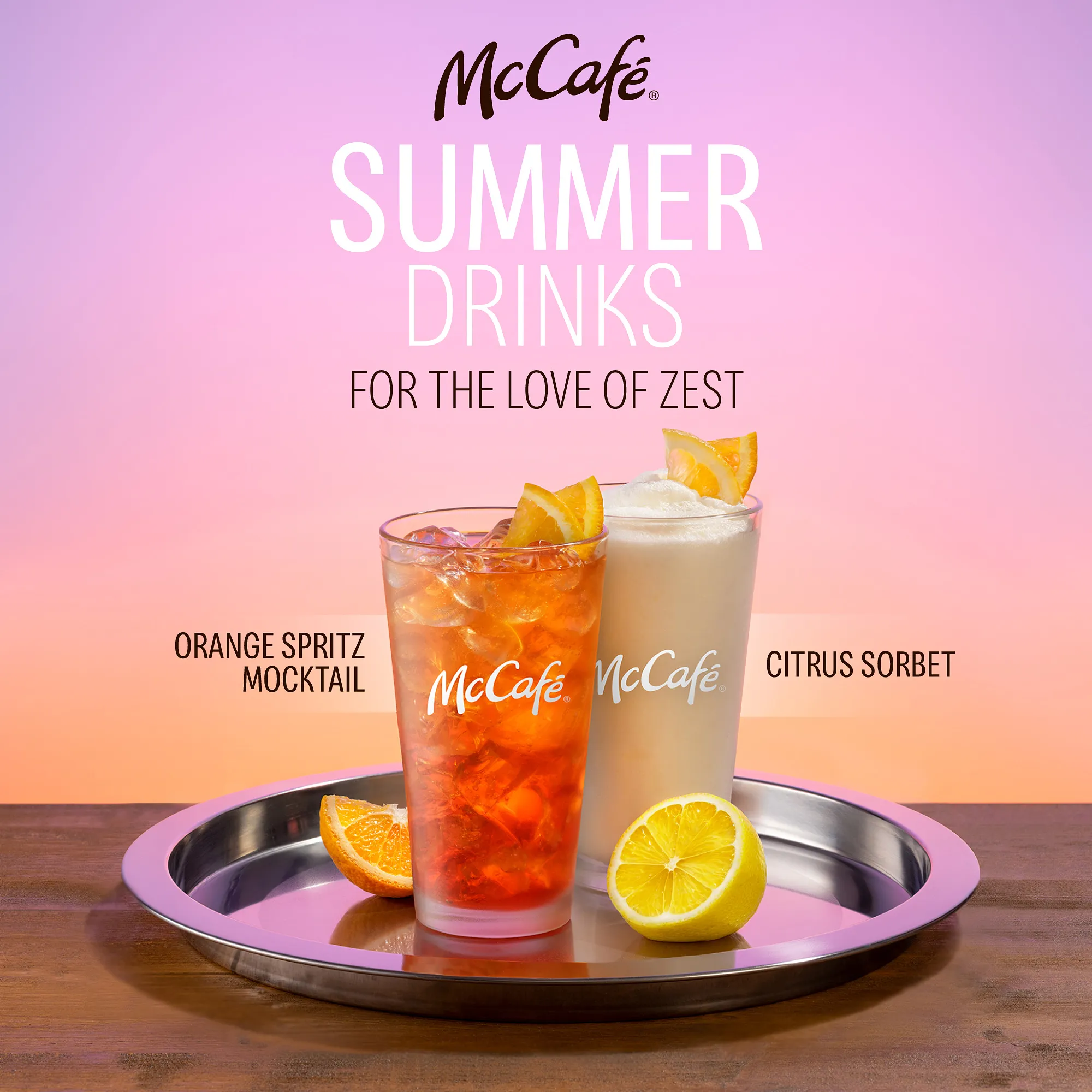 Mccafe Summer Drinks Campaign Beverage — commercial advertising campaign by Stephen Galea, Malta
