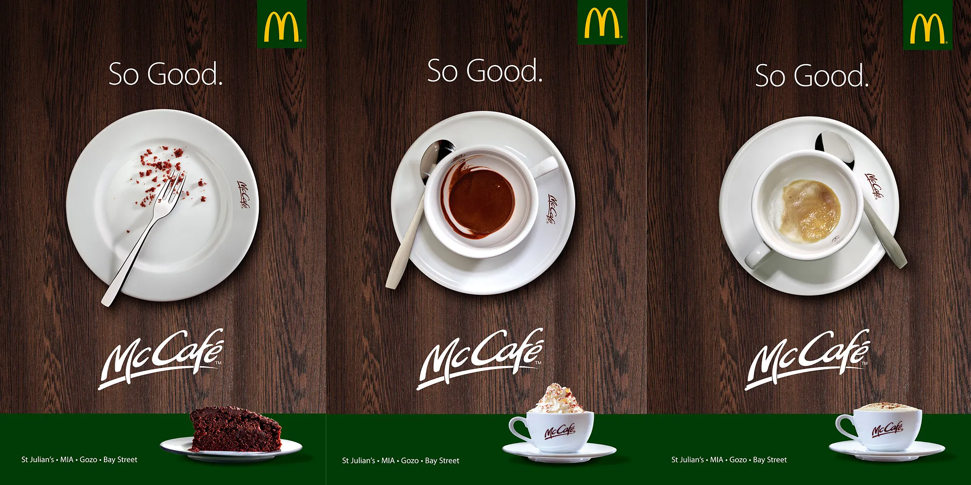 Mcdonald's Mccafe — commercial advertising campaign by Stephen Galea, Malta