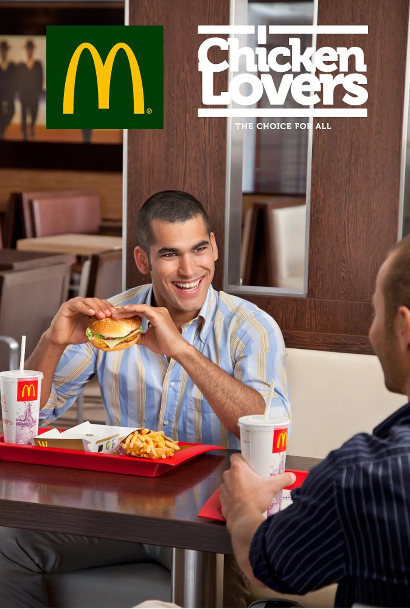 McDonald's Bushelters People — commercial advertising campaign by Stephen Galea, Malta