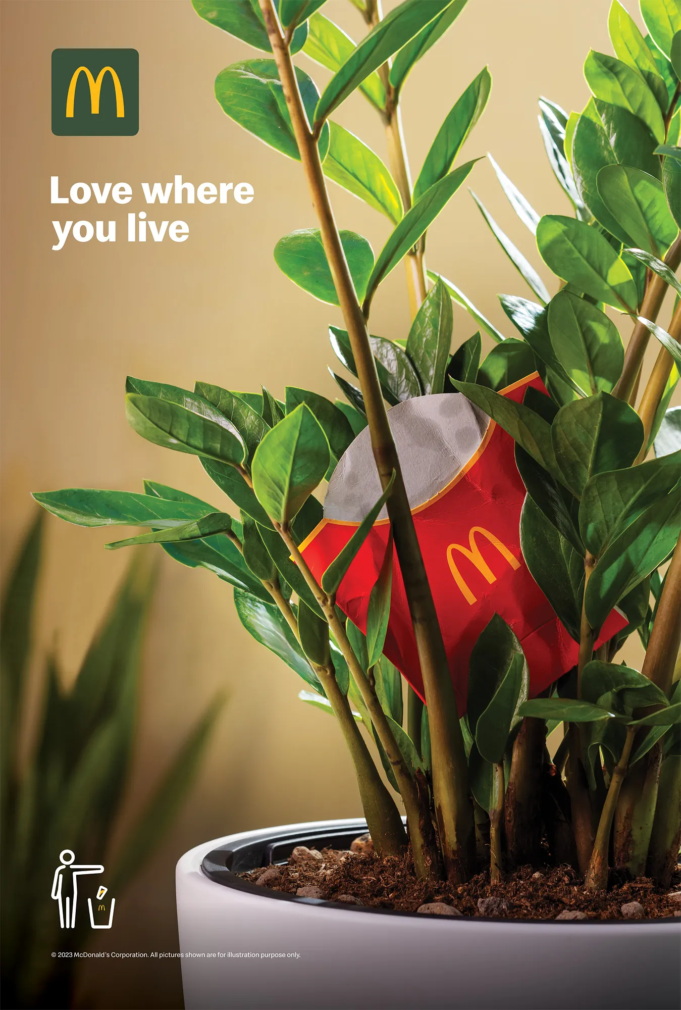 McDonald's Anti Littering Bus Shelter — commercial advertising campaign by Stephen Galea, Malta