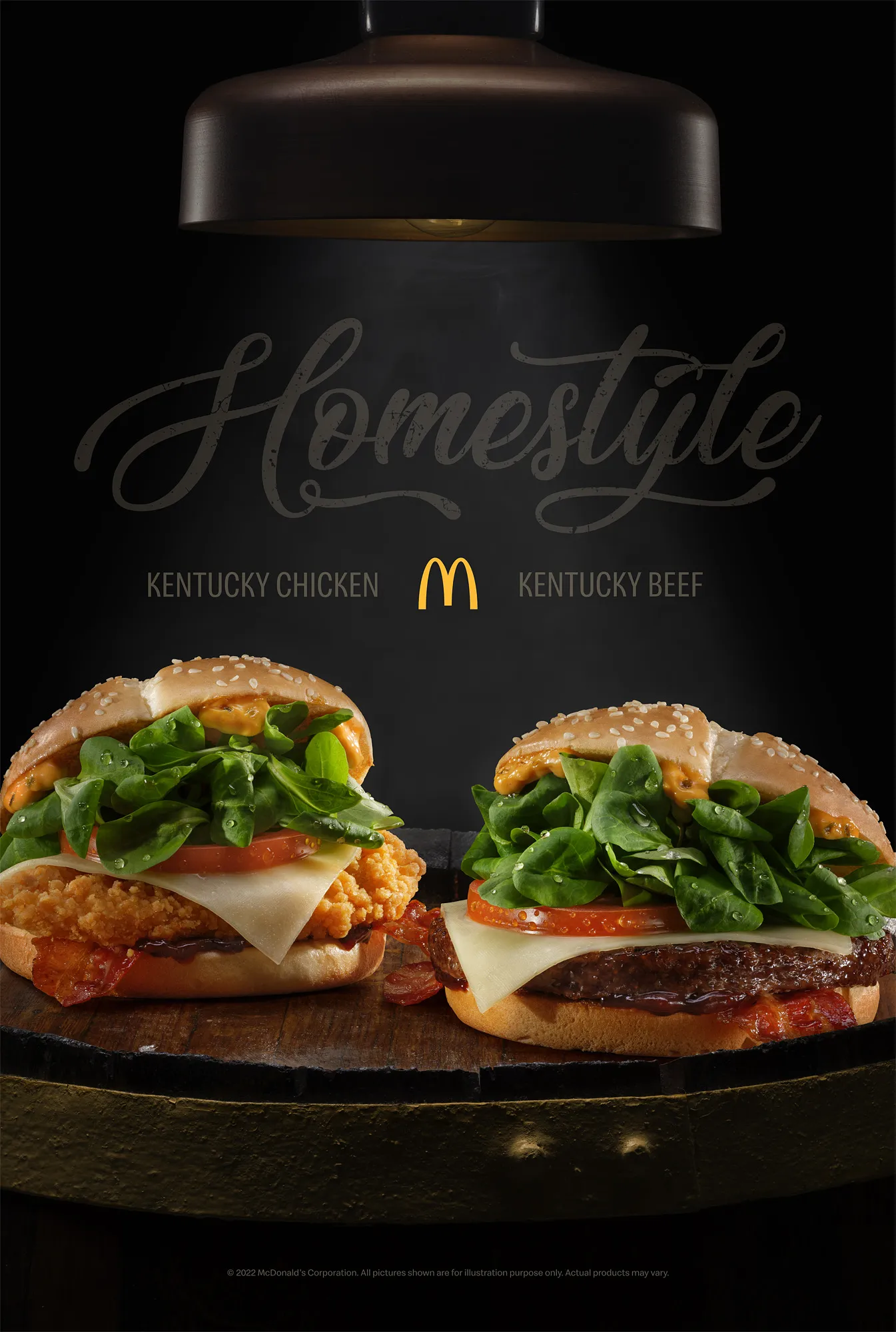McDonald's Homestyle Burger Range Bus Shelter — commercial advertising campaign by Stephen Galea, Malta