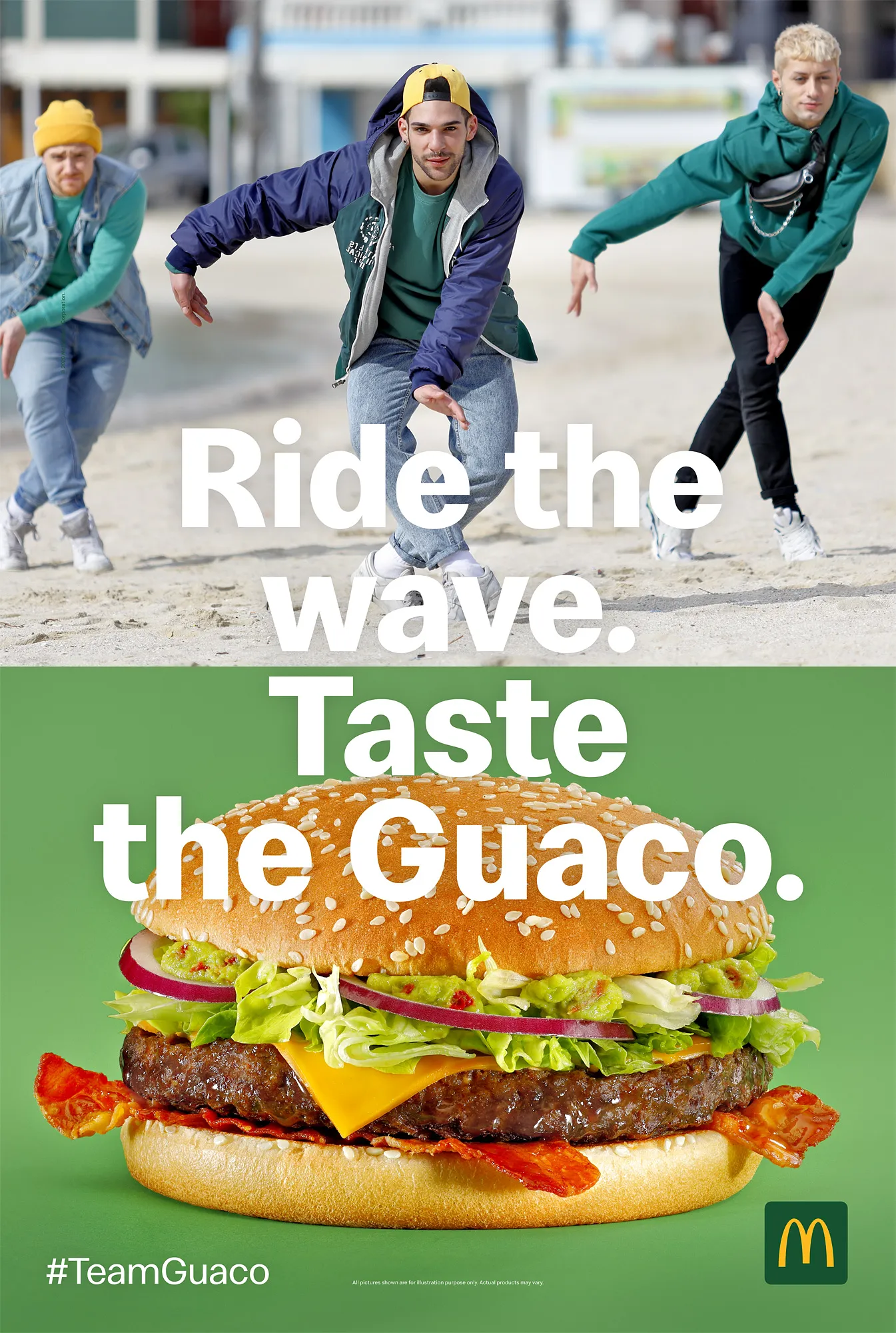 McDonald's Summer Guaco Burger Beach Campaign — commercial advertising campaign by Stephen Galea, Malta