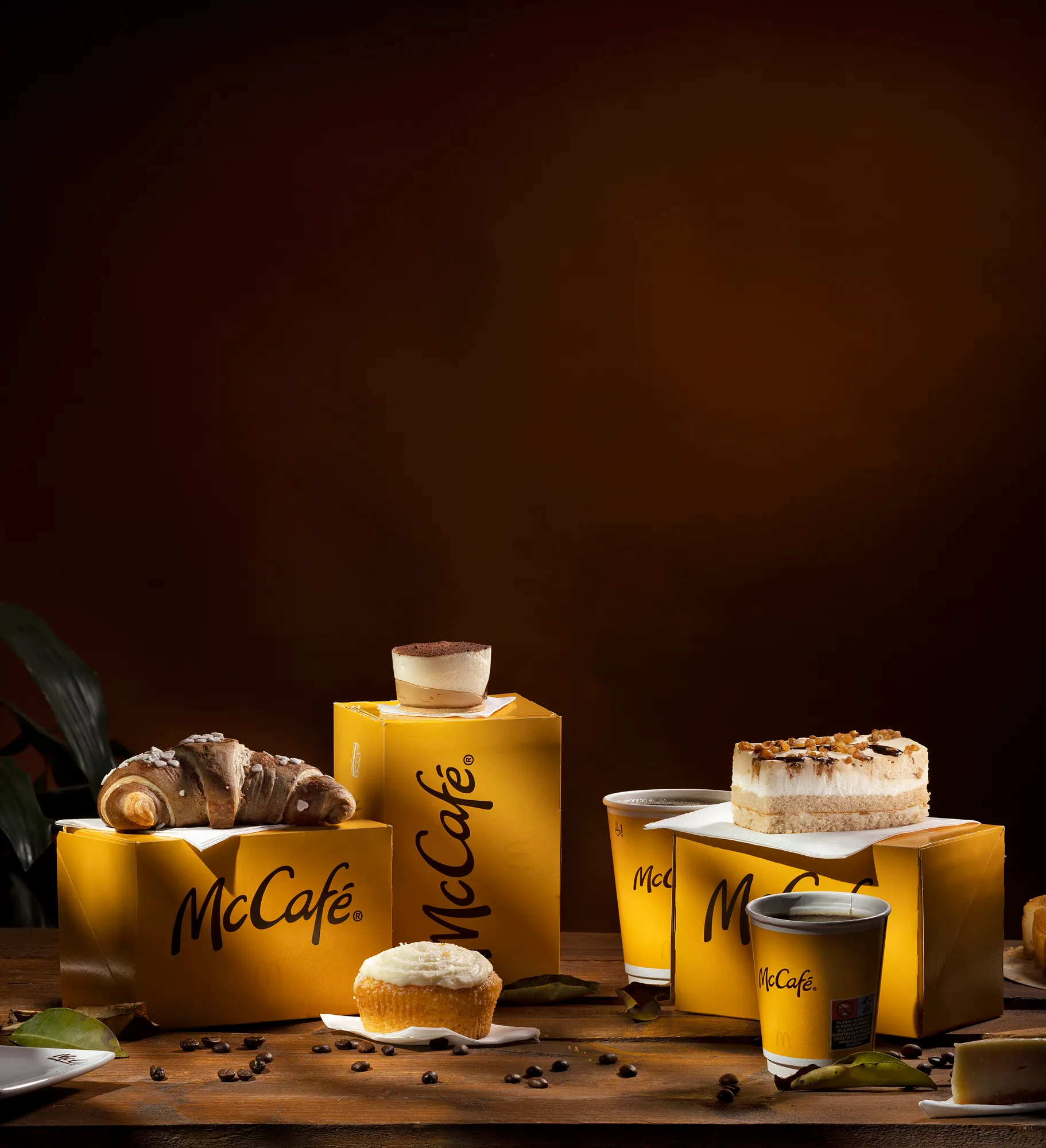Mccafe Sweets Dappled — commercial food photography by Stephen Galea, Malta