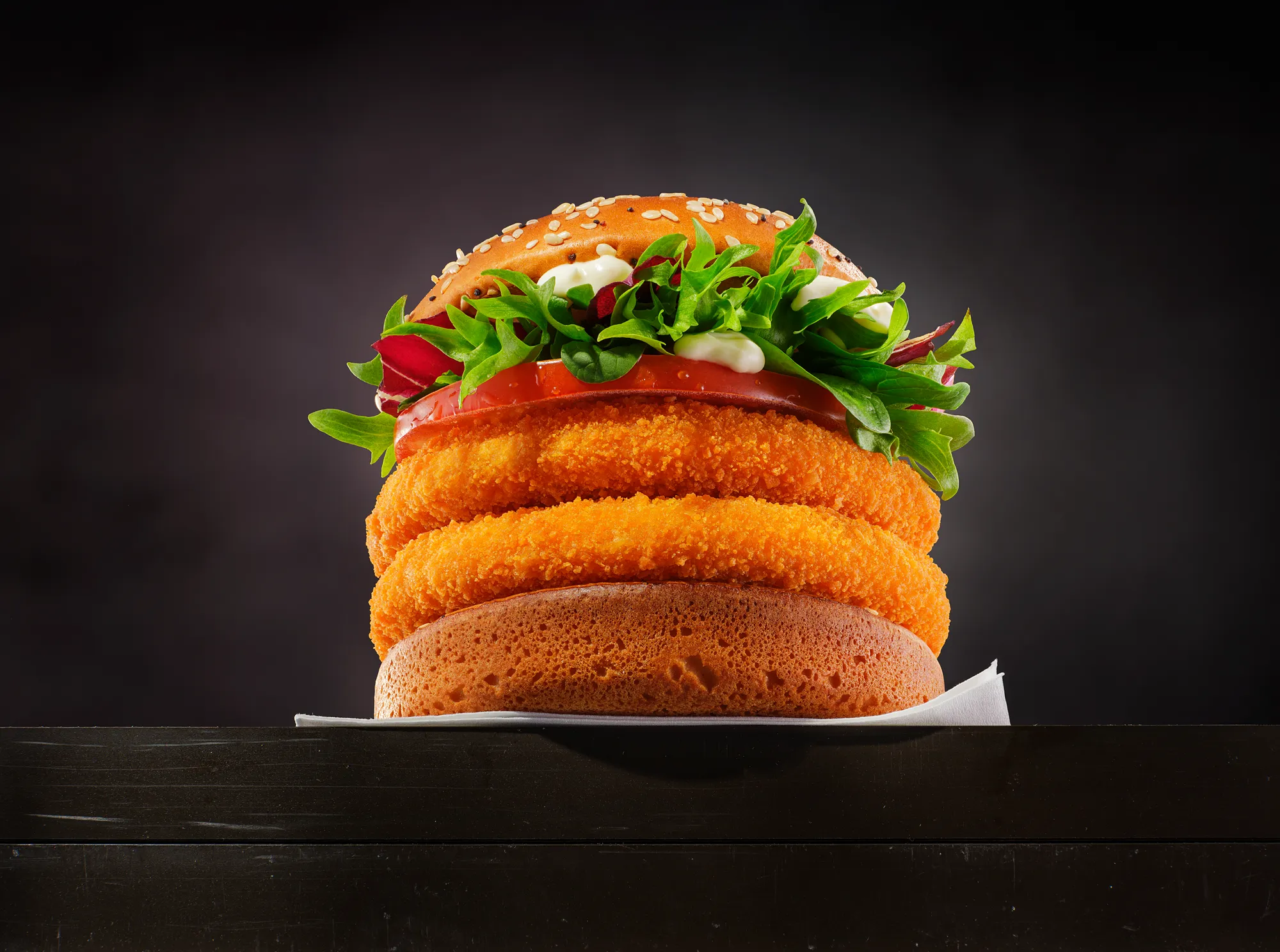 McDonald's Burger Food — commercial food photography by Stephen Galea, Malta