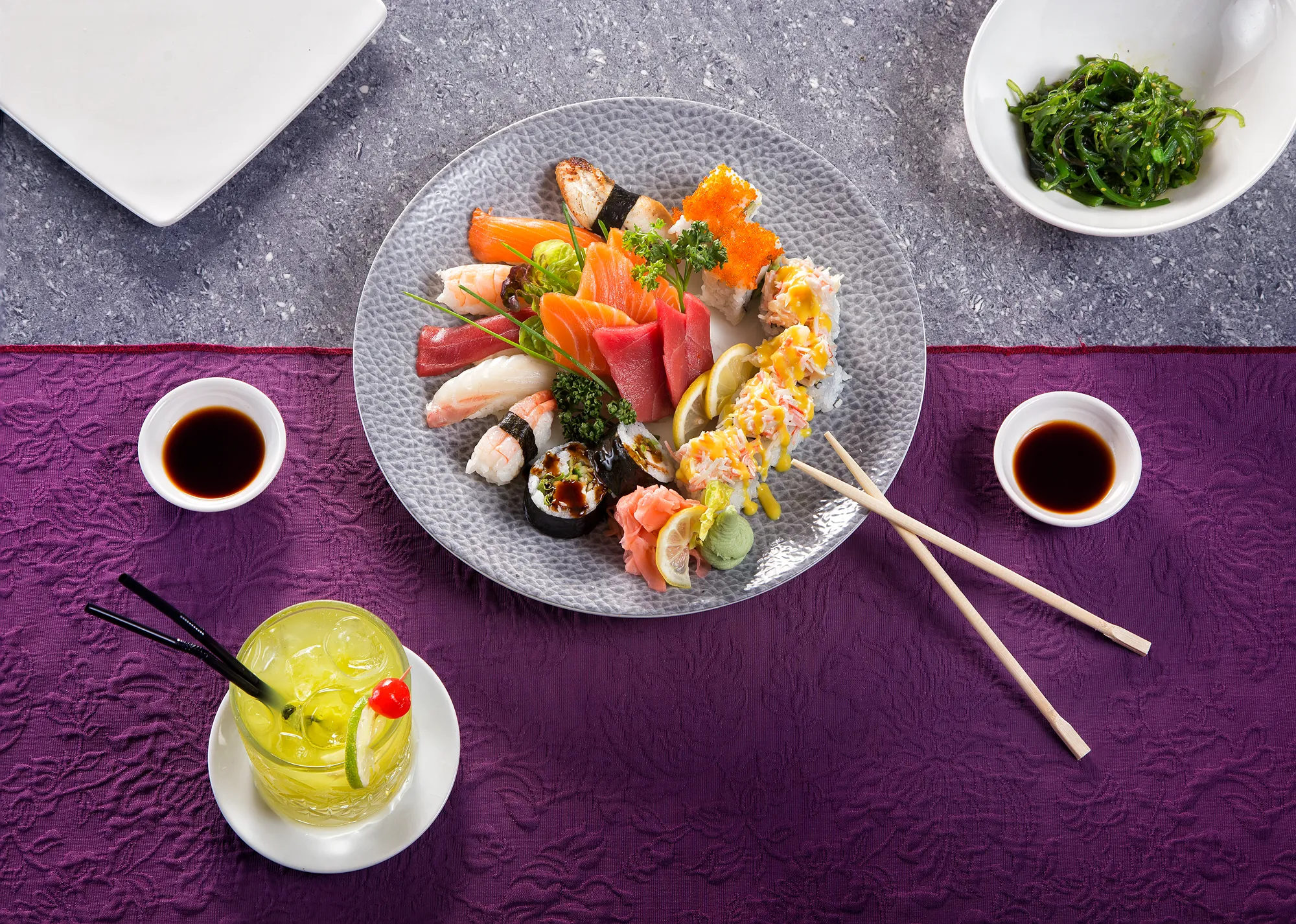Sushi Food — commercial food photography by Stephen Galea, Malta