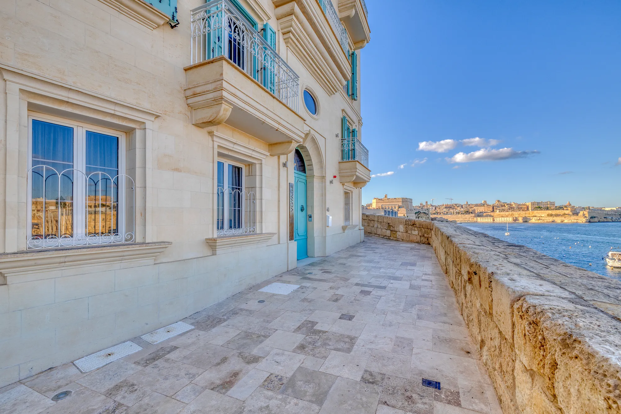 Birgu House Seafront Interiors Realestate Interior — interior and architectural photography by Stephen Galea, Malta