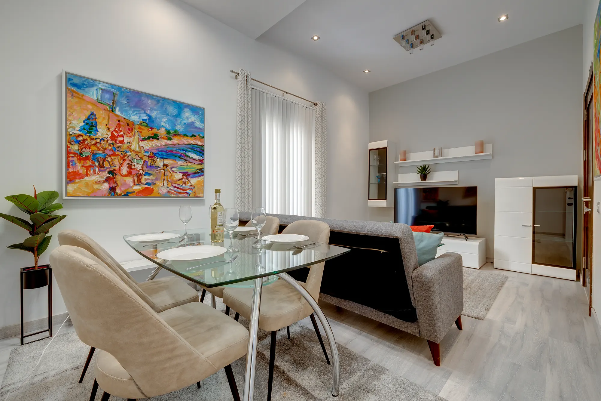 Property Kitchen Living Interior — interior and architectural photography by Stephen Galea, Malta