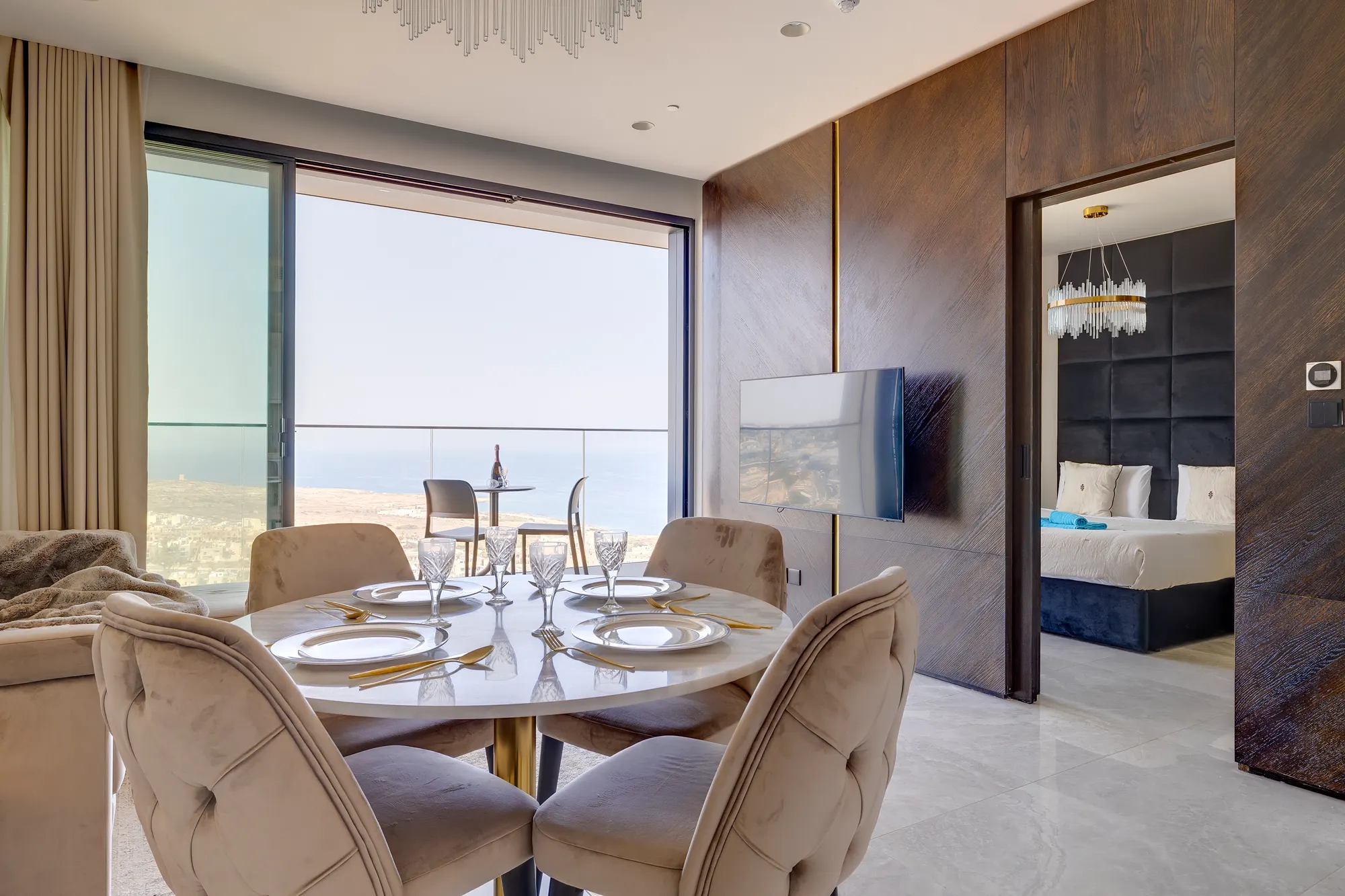 Property Kitchen Living Interior — interior and architectural photography by Stephen Galea, Malta