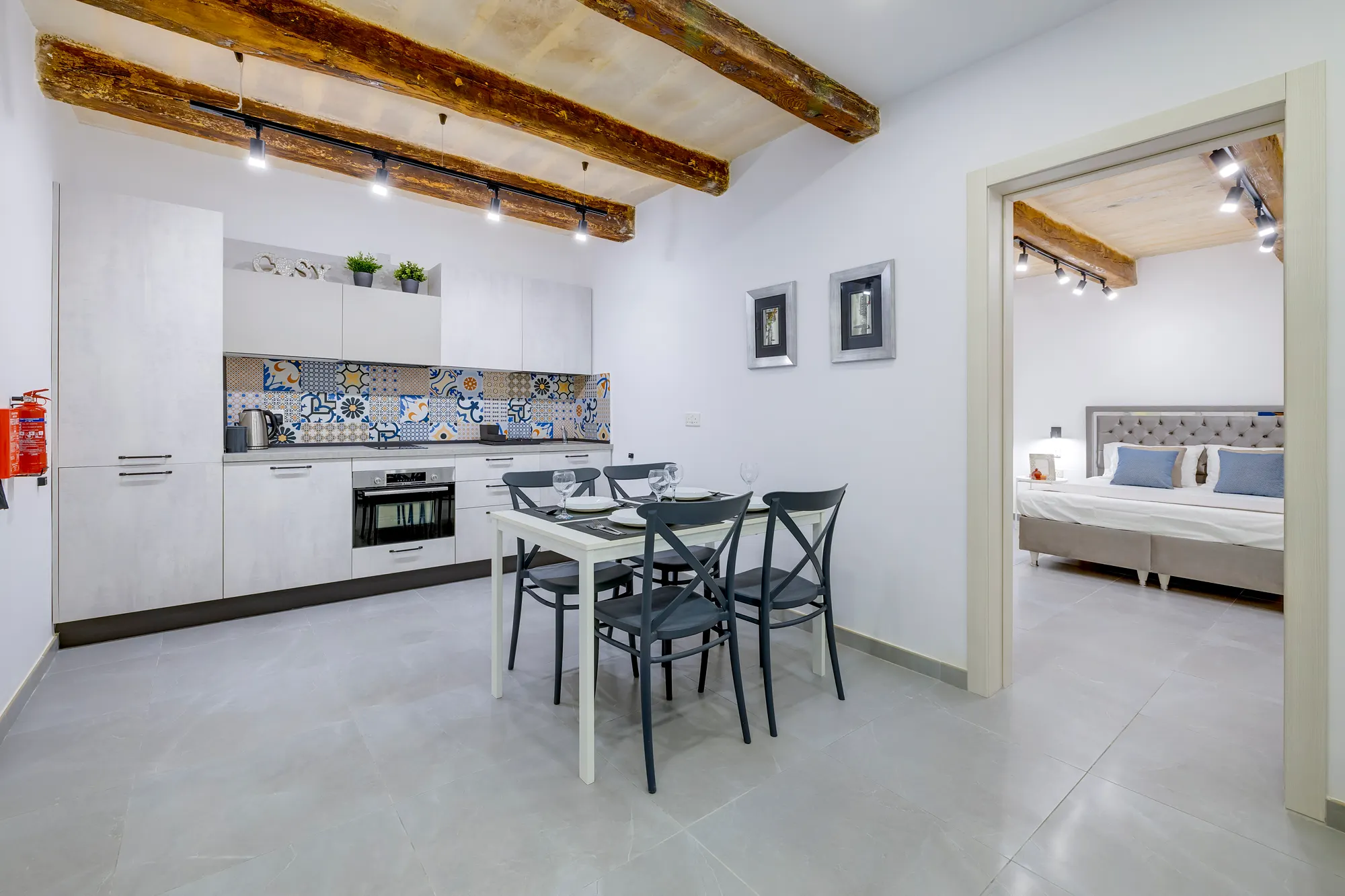 Property Kitchen Living Interior — interior and architectural photography by Stephen Galea, Malta
