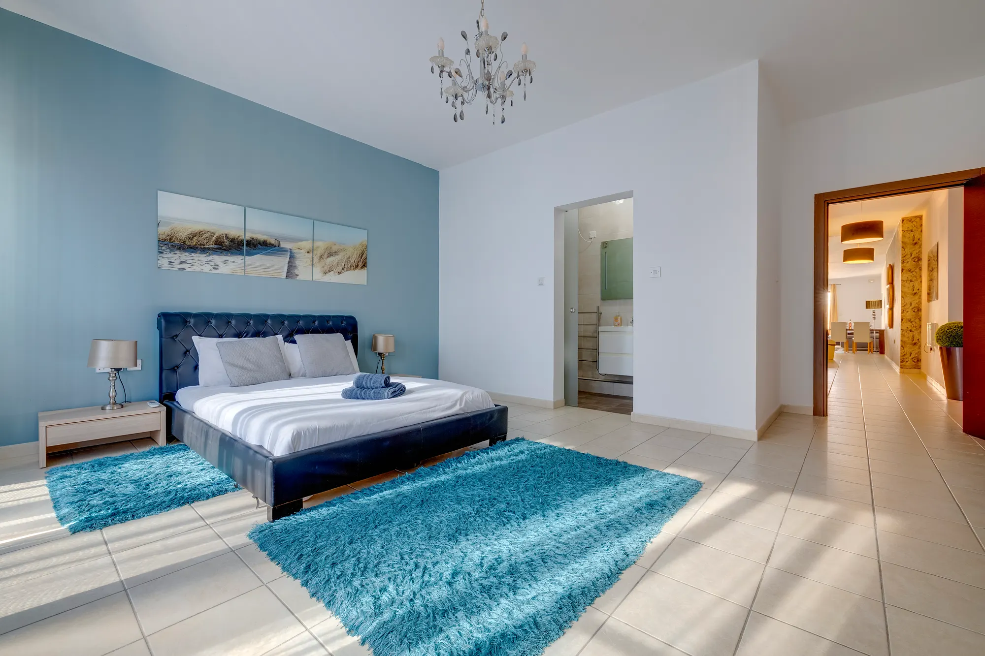 Property Sliema Valletta Bedroom Interior — interior and architectural photography by Stephen Galea, Malta