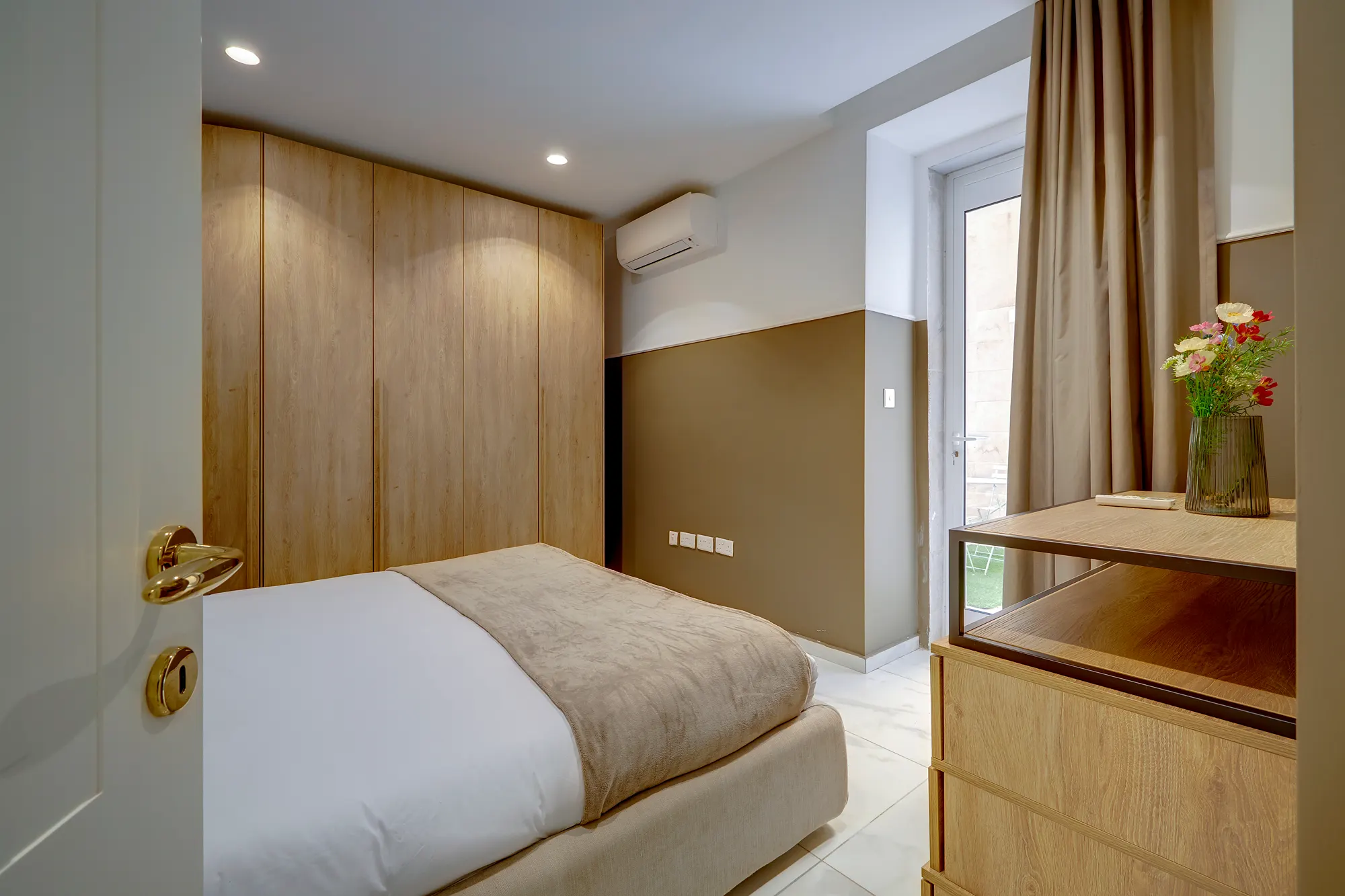 Property Sliema Valletta Bedroom Interior — interior and architectural photography by Stephen Galea, Malta