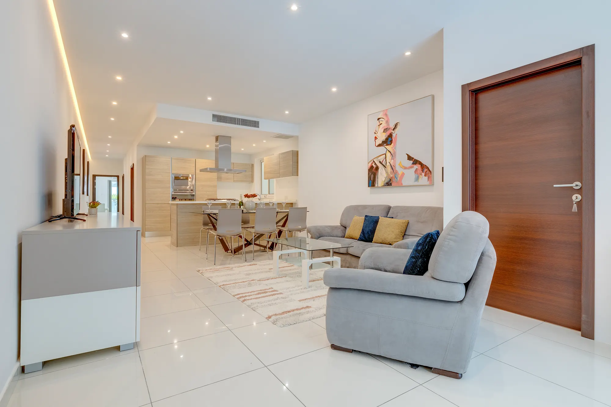 Swieqi Maisonette Interior — interior and architectural photography by Stephen Galea, Malta