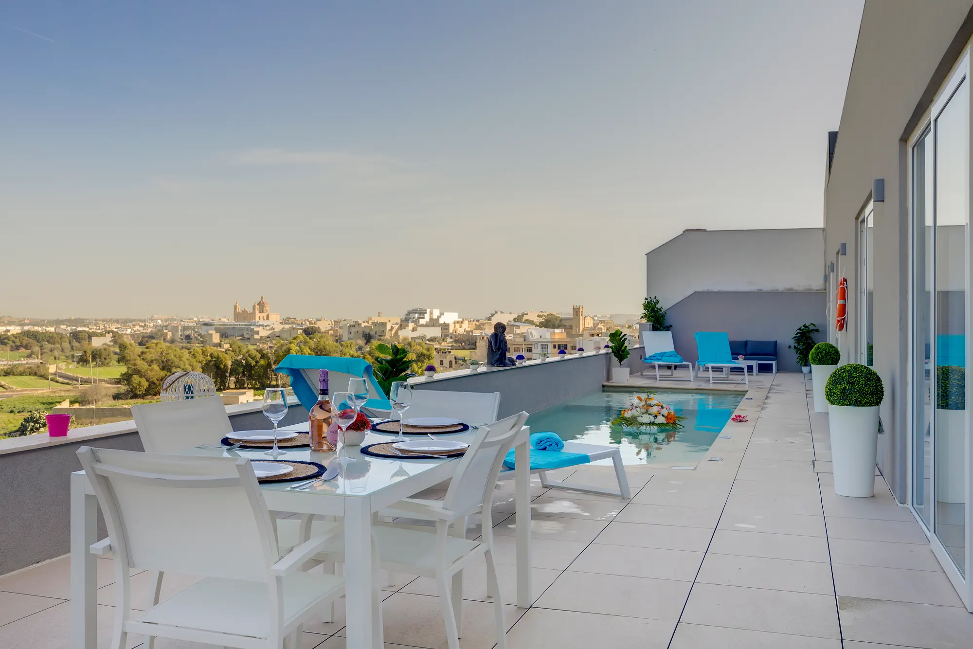 View Patio Terrace Luxury Living — interior and architectural photography by Stephen Galea, Malta