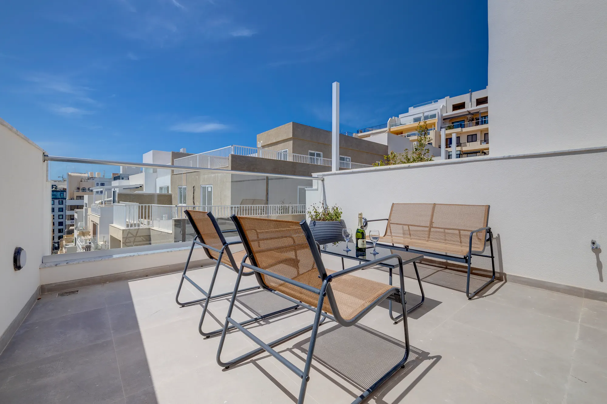View Patio Terrace Luxury Living — interior and architectural photography by Stephen Galea, Malta