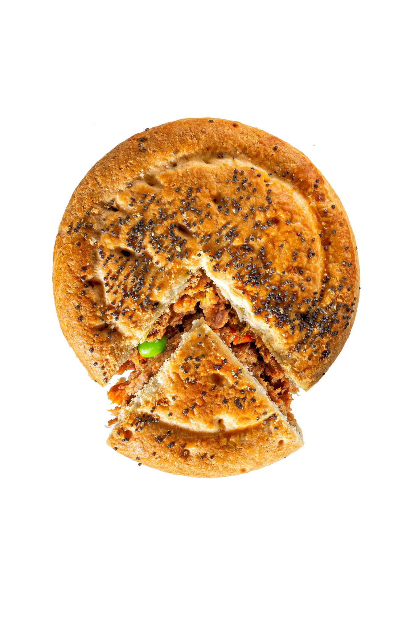 BusyBee Packaging Pies Product — product photography on white by Stephen Galea, Malta