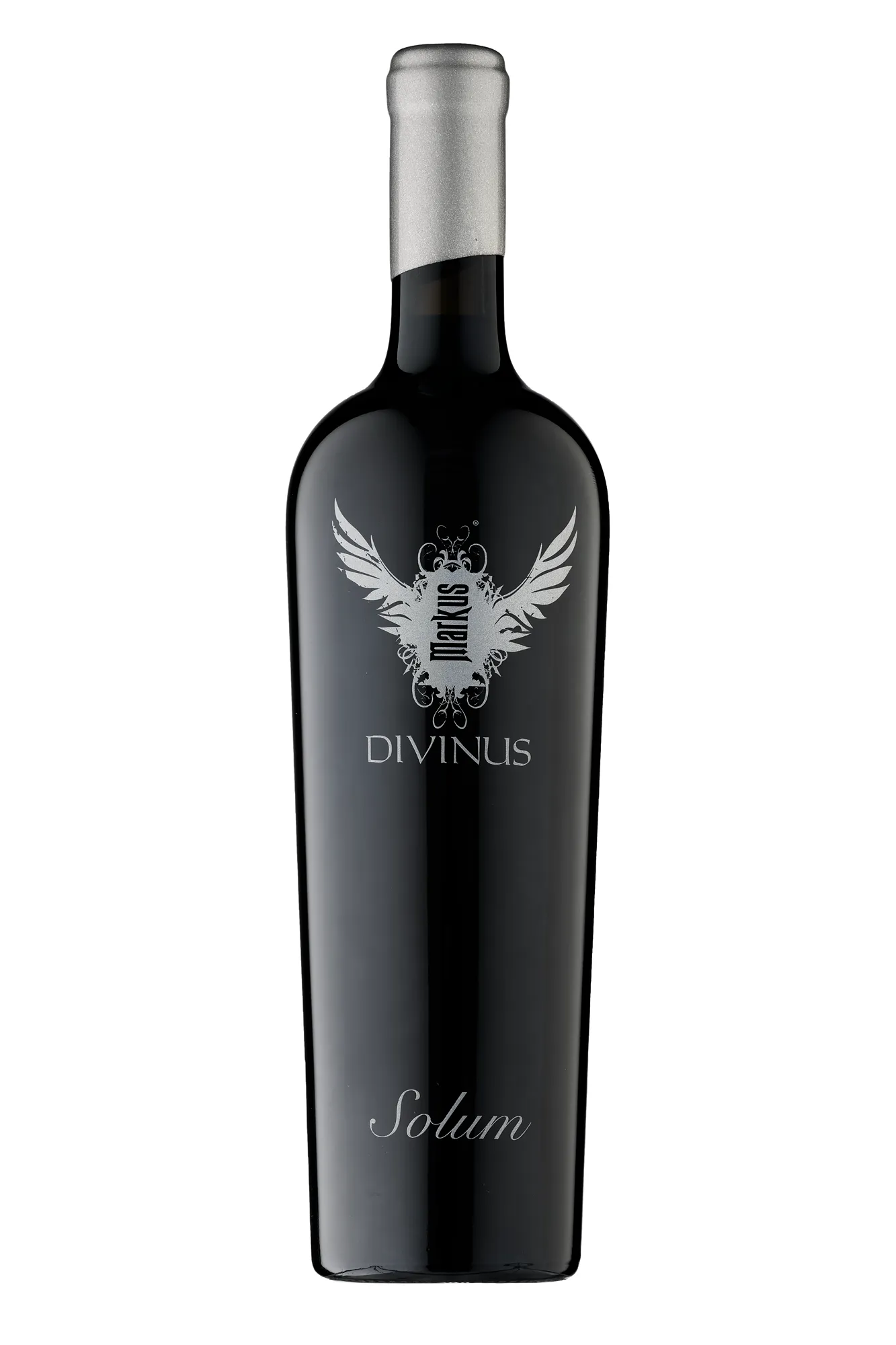 Divinus Wines Red Wine Bottle Beverage — product photography on white by Stephen Galea, Malta