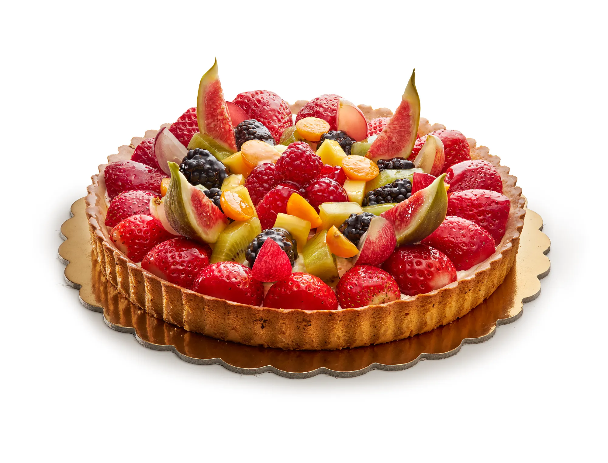 Hugo Strawberry Cake Food — product photography on white by Stephen Galea, Malta