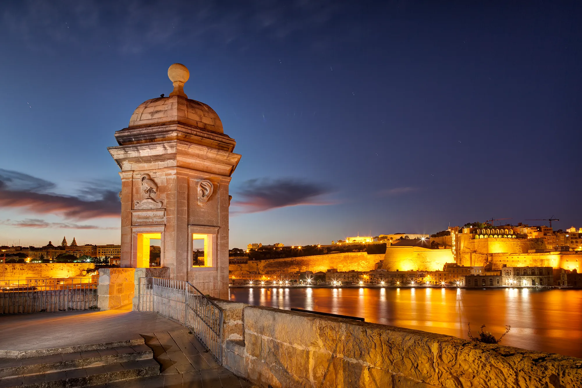 Gardiola Point Dusk South Seascape — Malta location photography by Stephen Galea, Malta