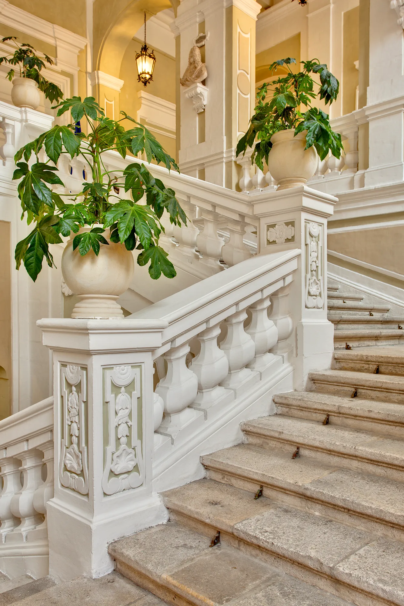 Baroque Palace Interior Ornate Architecture — Malta location photography by Stephen Galea, Malta
