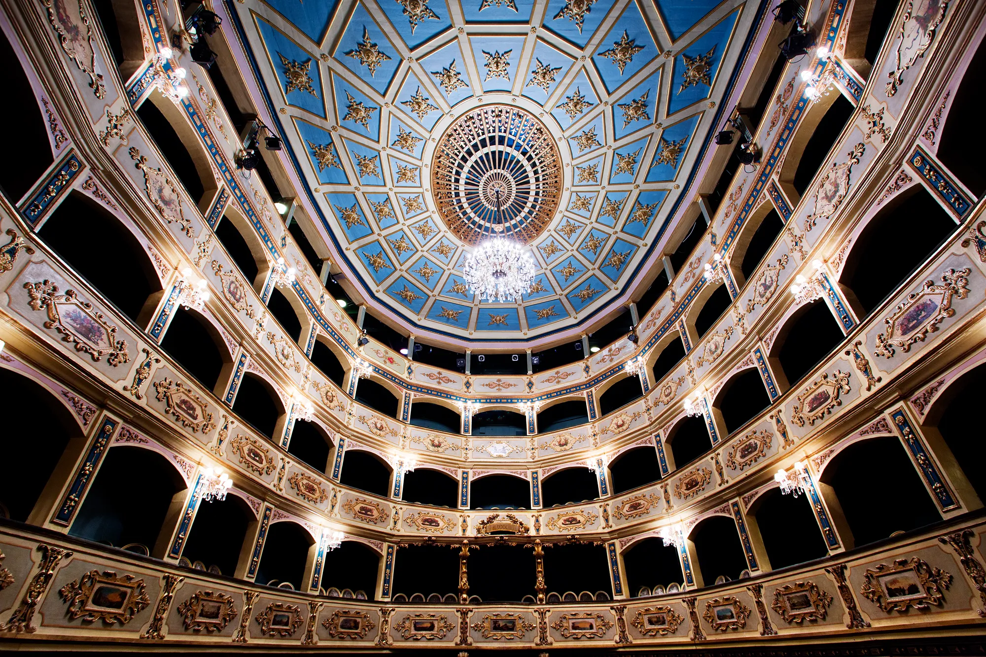 Manoel Theatre Valletta Interior Architecture — Malta location photography by Stephen Galea, Malta