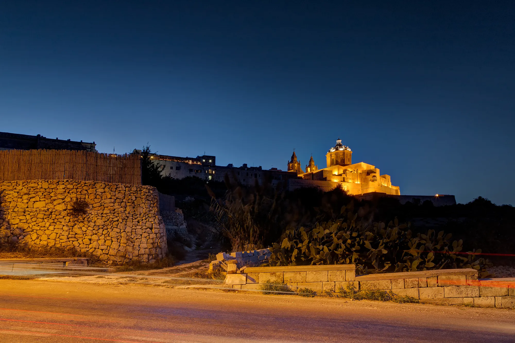 Mdina Cathedral Wide Angle Architecture — Malta location photography by Stephen Galea, Malta