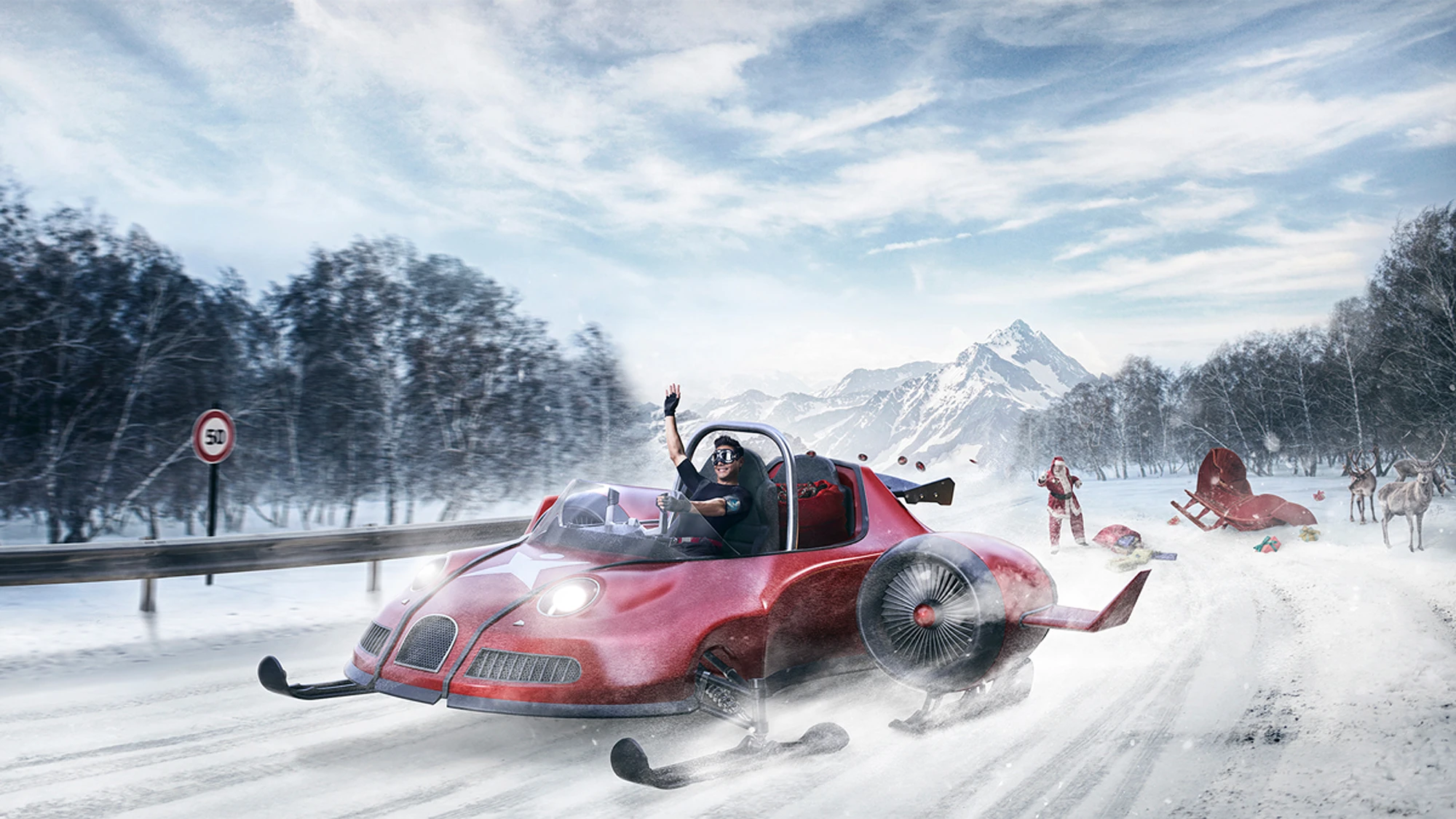 Betsafe 50 Days Christmas Main Campaign — commercial portrait by Stephen Galea, Malta