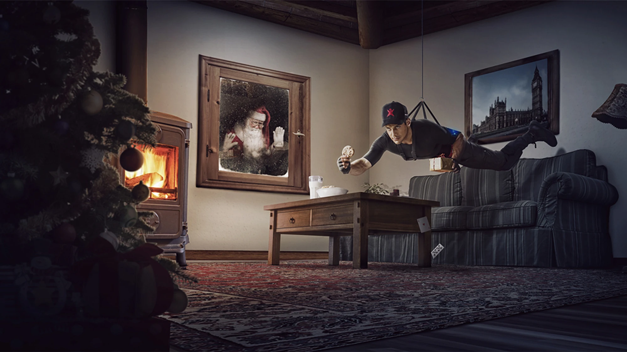 Betsafe 50 Days Christmas Poker Campaign — commercial portrait by Stephen Galea, Malta