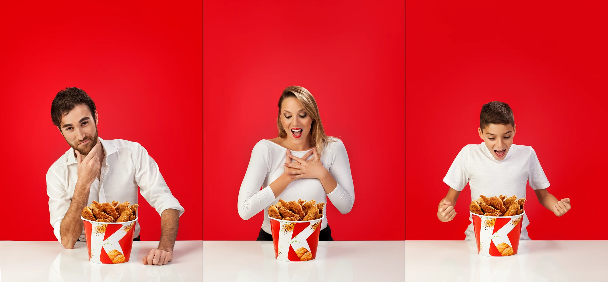 KFC People Campaign — commercial portrait by Stephen Galea, Malta