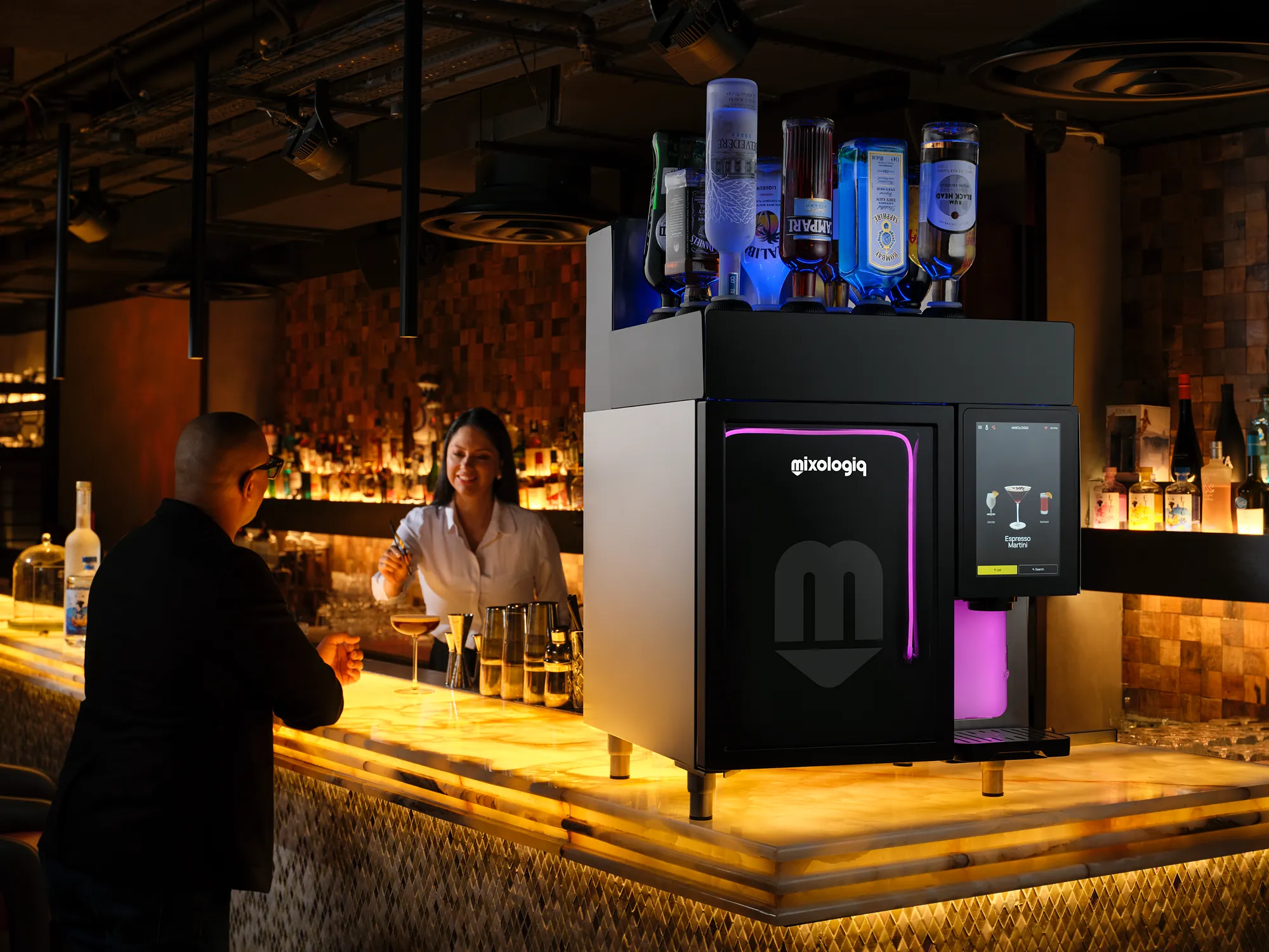 Mixologiq Aki Restaurant Bar Interior Product — product photography by Stephen Galea, Malta