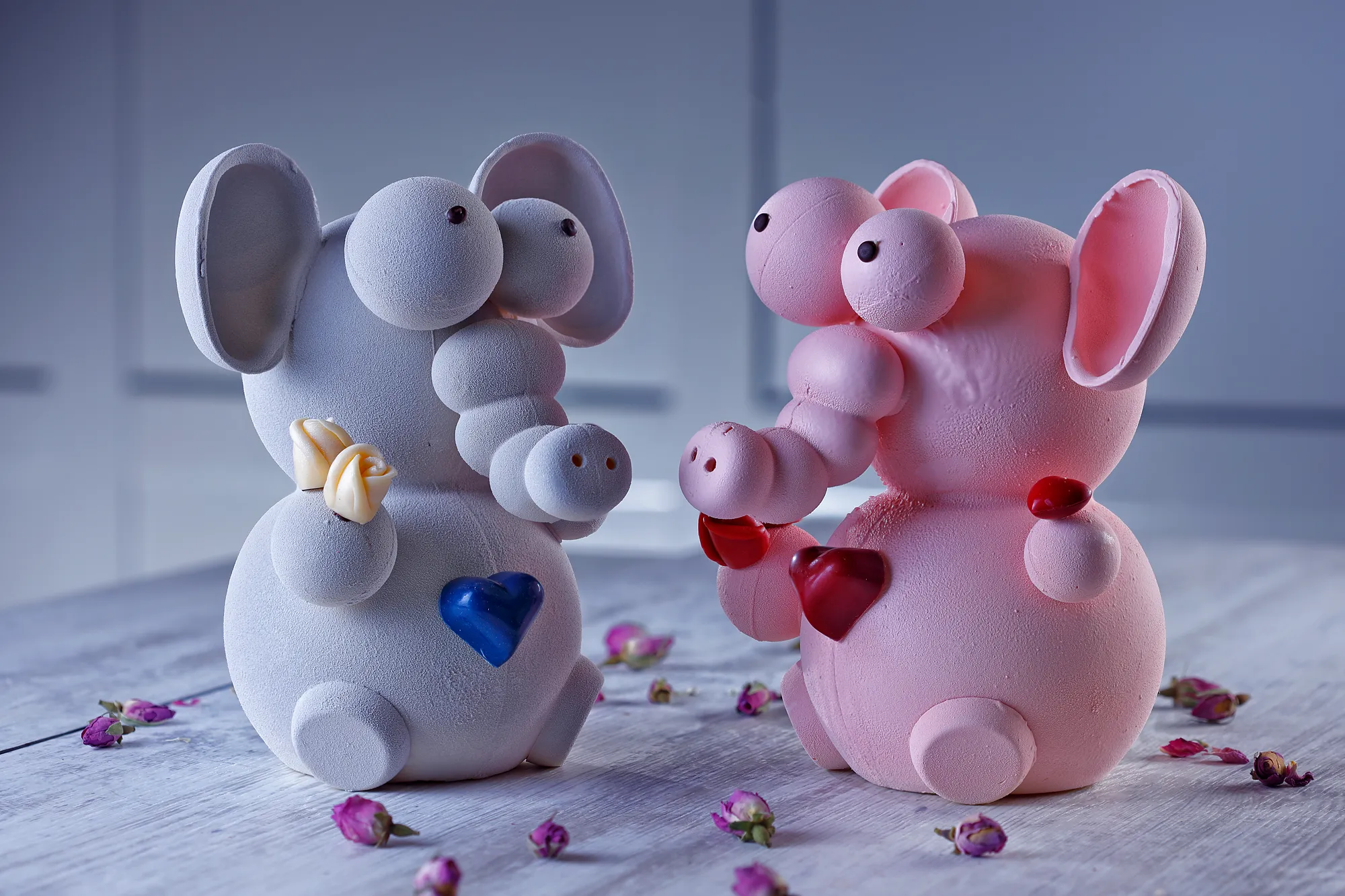 Pink Pig Elephant Chocolate Confectionery Product — product photography by Stephen Galea, Malta