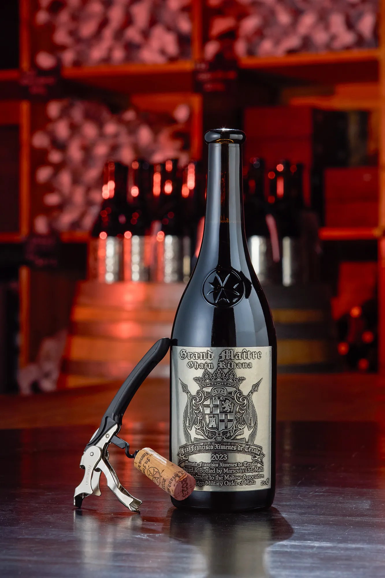 Gran Maitre Wine Socialmedia — beverage photography by Stephen Galea, Malta