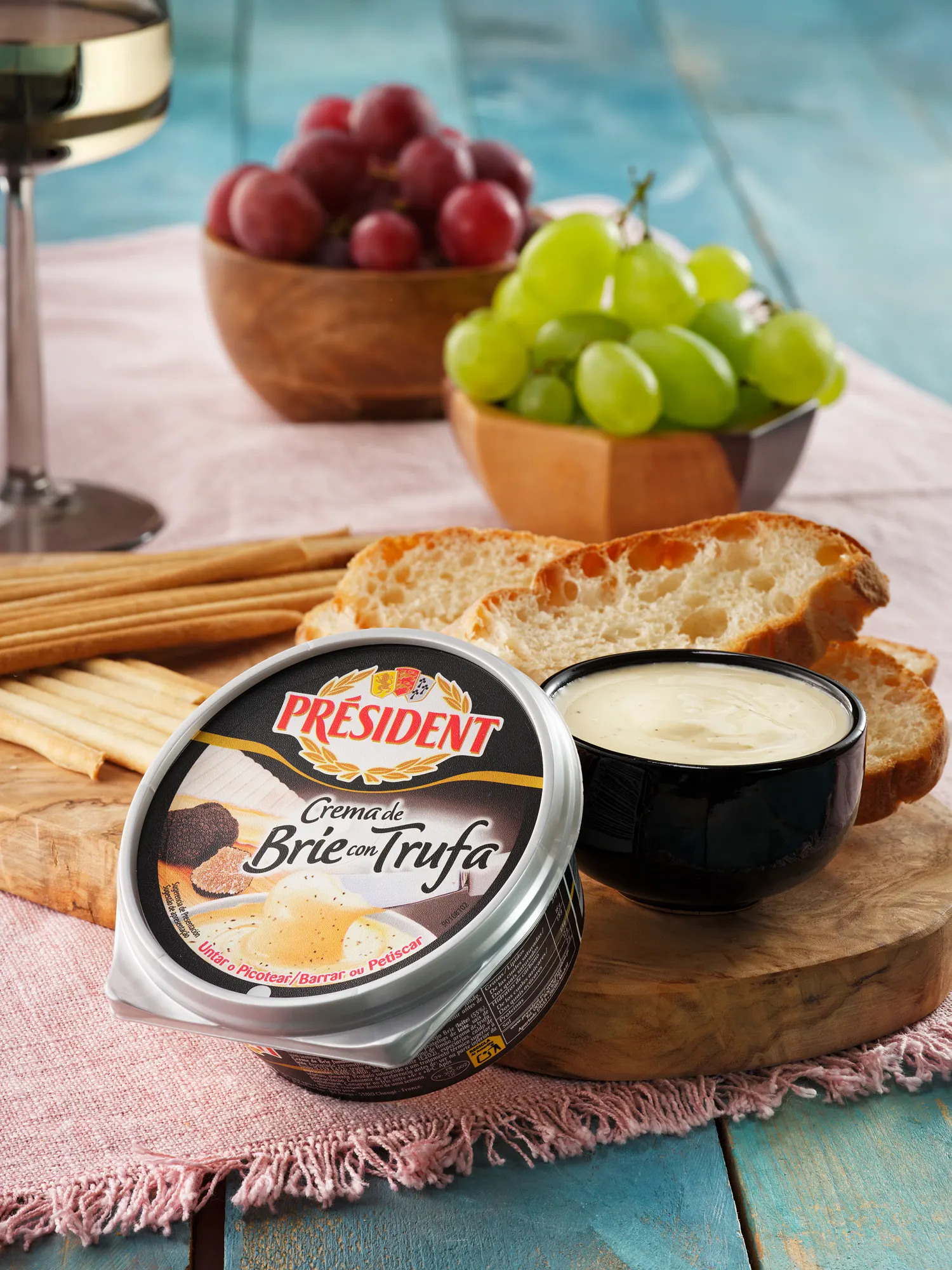 President Cheese Product Studio Stephen Galea — commercial food photography by Stephen Galea, Malta