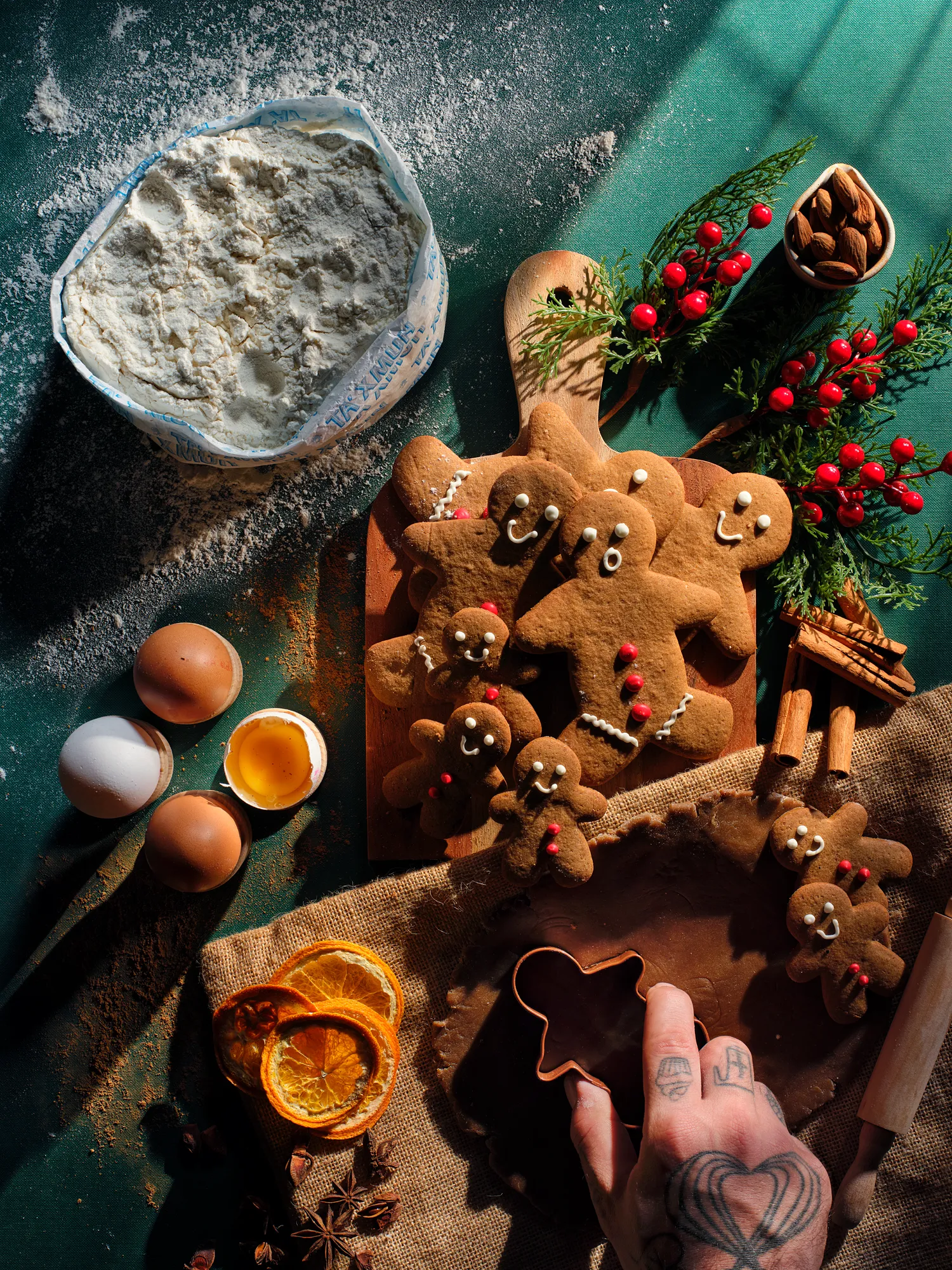 Ta' Xmun Franchise Christmas Food — commercial food photography by Stephen Galea, Malta
