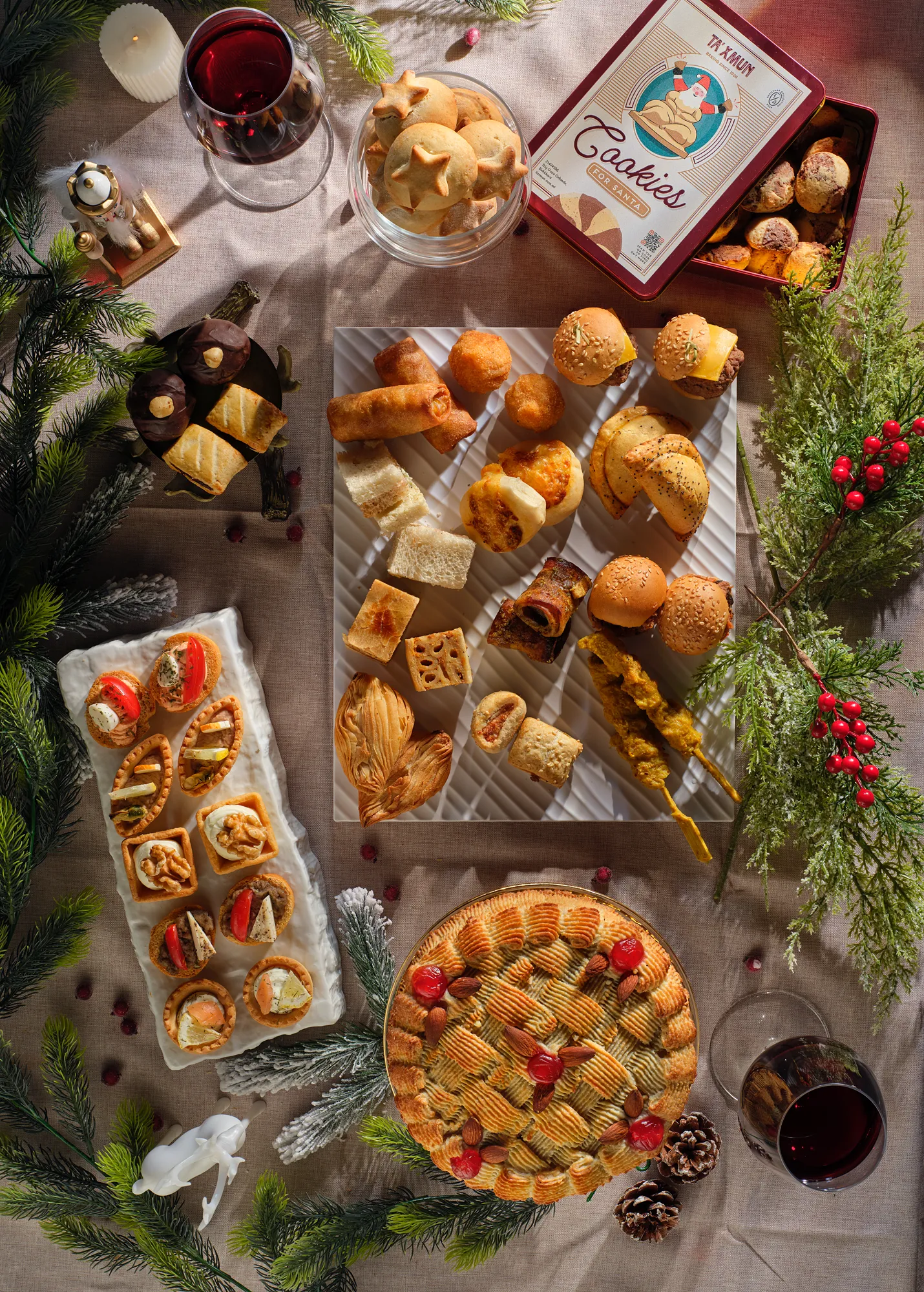 Ta' Xmun Franchise Christmas Food — commercial food photography by Stephen Galea, Malta